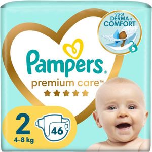 Pampers Premium Care Size 2 wegwerpluiers 4-8kg 46 st