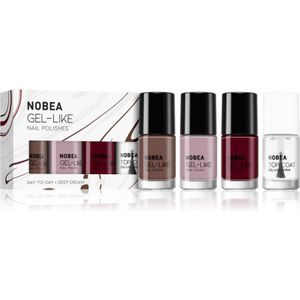 NOBEA - Day-to-Day Deep Dream Set - Nagellak Set - 4 Kleuren - 6 ml