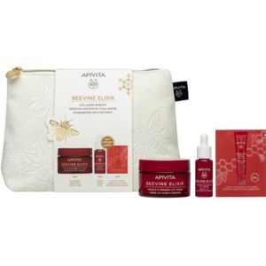 Apivita Beevine Elixir Gift Pouch (with Rich Cream) kerstset voor Huid Versteviging