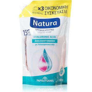 PAPOUTSANIS Natura Hyaluronic Acid Hydraterende Shampoo Navulling 750 ml
