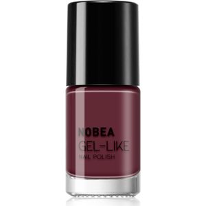 NOBEA - Day-to-Day - Nagellak - Dark Orchid - Gel Effect - 6 ml