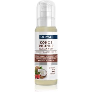Olival Coconut Castor Wonderolie voor Haarversterking 60 ml
