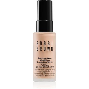 Bobbi Brown Mini Skin Long-Wear Weightless Foundation Langaanhoudende Make-up SPF 15 Tint Warm Porcelain 13 ml