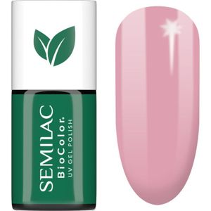 Semilac - UV Hybrid BioColor Gel Nagellak - Tint 713 Pink Wildflowers - 7 ml