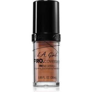 L.A. Girl Cosmetics PRO. Coverage Verhelderende Vloeibare Make-up Tint Warm Beige 28 ml