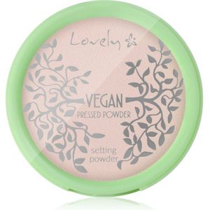 Lovely Vegan Pressed Powder compacte transparante poeder 8 g