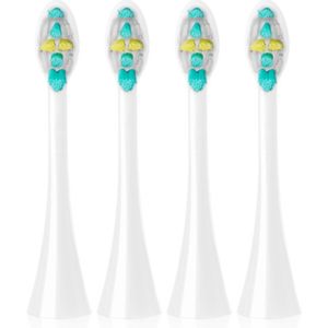 Concept Perfect Smile 3D Daily Clean Vervangende Opzetstuk voor sonische tandenborstels White 4 st