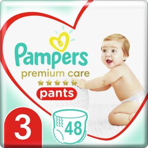 Pampers Premium Care Pants Midi Size 3 luierbroekjes 6-11kg 48 st