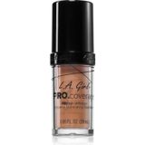 L.A. Girl Cosmetics - PRO. Coverage - Verhelderende Vloeibare Make-up - Nude Beige - 28 ml