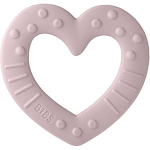 BIBS Baby Bitie Heart bijtring Pink Plum 1 st