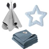 BIBS Baby Gift Set Medium Gift Set Baby Blue 3+ months(voor baby’s)