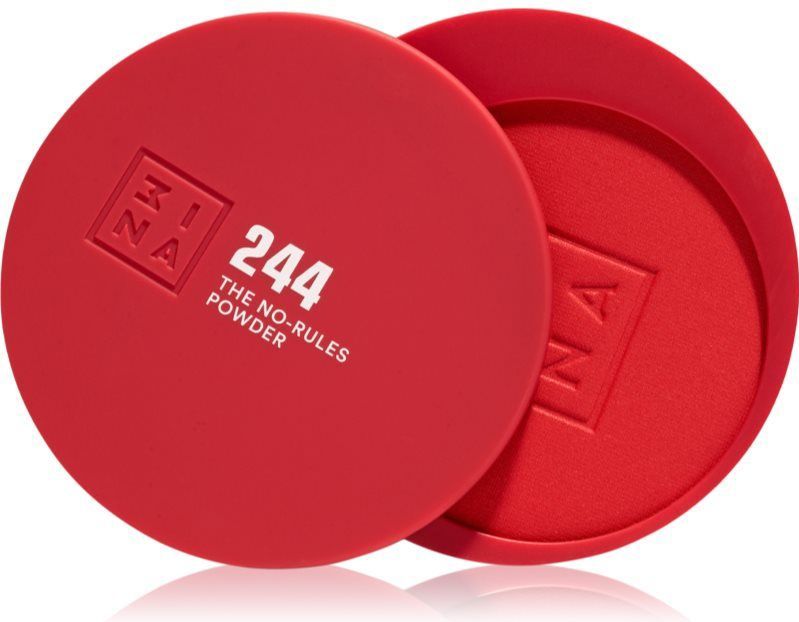 3INA - The No-Rules Powder - Oogschaduw - Classic Red - Shimmer - 8 g