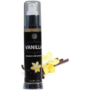 Secret play Hot Effect Vanilla glijmiddel met een smaakje Vanilla 50 ml