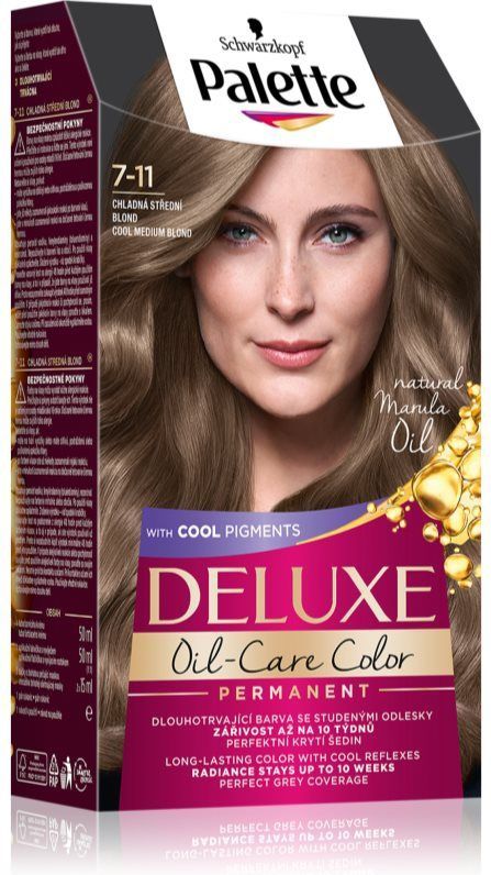 Schwarzkopf Palette Deluxe - Haarkleuring - Cool Medium Blond - 1 st