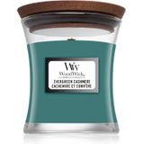 WoodWick Geurkaars Mini Evergreen Cashmere 85 gr