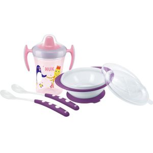 NUK Learn to Eat Set Girl servies
