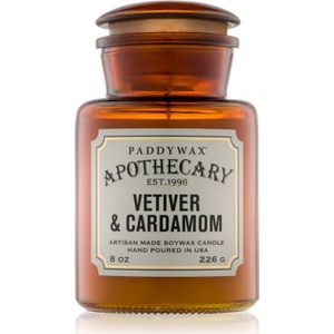 Paddywax Apothecary Vetiver & Cardamom geurkaars 226 gr