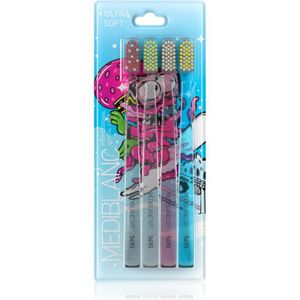 MEDIBLANC 5490 Ultra Soft Limited edition Ultra Soft Tandenborstels 4st. Limited Edition 4 st