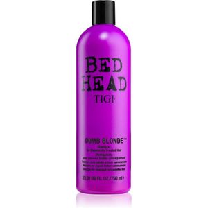 TIGI Bed Head Dumb Blonde Shampoo  voor Chemisch Behandeld Haar 750 ml