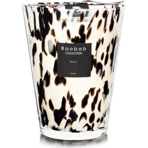 Baobab Collection Pearls Black geurkaars 24 cm