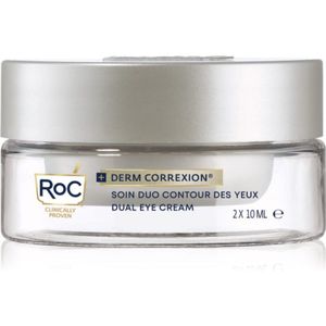 RoC Derm Correxion Dual Eye Anti-Rimpel Oogcontour Crème 2 in 1 2x10 ml
