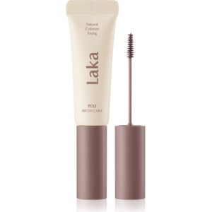 Laka Pixi Brow Cara wenkbrauwmascara voor Fixatie en Vorm Tint 04 Smoky Pink 8 g