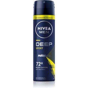 NIVEA MEN - Deep Sport - Antitranspirant Spray - 150 ml
