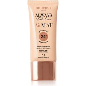 Bourjois - Air Mat - Foundation - Tint 02 Vanilla - 30 ml