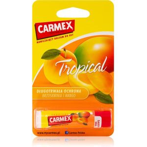Carmex Tropical Hydraterende Lippenbalsem Stick (Peach and Mango) 4.25 g