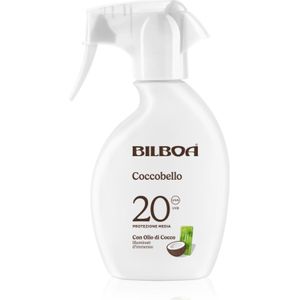 Bilboa Coccobello Trigger - Bruiningsspray - Kokosolie - SPF 20 - 250 ml