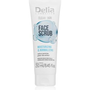 Delia Cosmetics - Clean Skin - Gezichtspeeling - 250 ml - Veganistisch Product