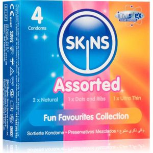 Skins Assorted condooms Mix Vanilla 4 st