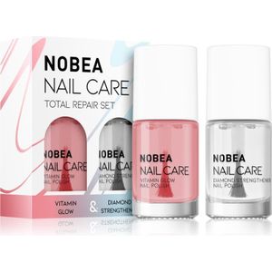 NOBEA - Nail Care Diamond Strength Set - Nagellak Set - 6 ml - 6 ml
