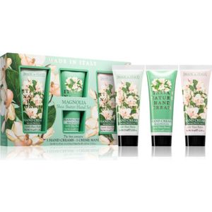 La Florentina - Magnolia Shea Butter - Hand Set - 3 Stuks - Hydraterende Handcrème