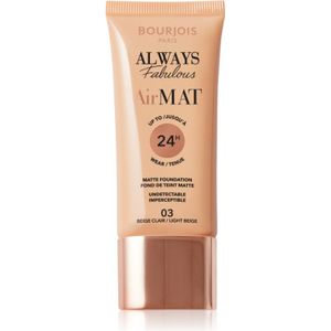 Bourjois - Air Mat - Foundation - Light Beige - 30 ml