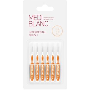 MEDIBLANC - Interdental Pick-brush - Interdental Borsteltje - Geel - 6 st