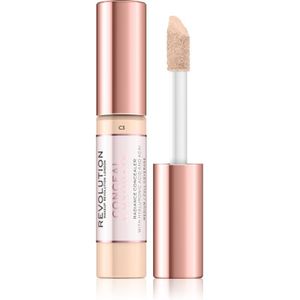 Makeup Revolution - Conceal & Hydrate - Hydraterende Consealer - Tint C3 - 13 gr