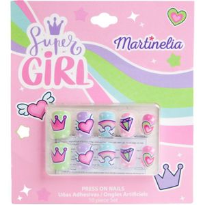 Martinelia - Super Girl Nails - Valse Nagels - 10 Stuks - Voor Kinderen
