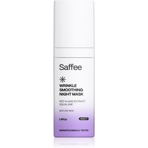 Saffee - LiftUp Wrinkle Smoothing Night Mask - Gezichtsmasker - 30 ml