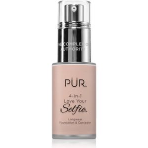 PÜR Cosmetics 4-in-1 Love Your Selfie Foundation en Concealer 2 in 1 Tint LP2 30 ml