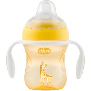 Chicco Transition Cup Yellow Kop met handvaten 4 m+ 200 ml