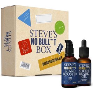 Steve's - Beard Boosting Set - Gezichtsverzorgingsset - 2 x 30 ml