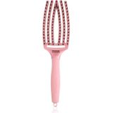 Olivia Garden Fingerbrush Love Pearl Haarborstel Pink 1 st
