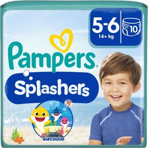 Pampers Splashers 5-6 zwemluiers 14+ kg 10 st