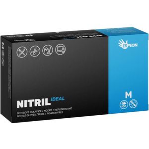 Espeon - Nitril Ideal3 Blue - Nitril Poedervrije Handschoenen - 100 Stuks