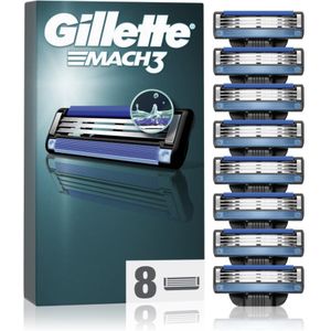 Gillette - Mach3 Vervangende Scheermesjes - 8 st