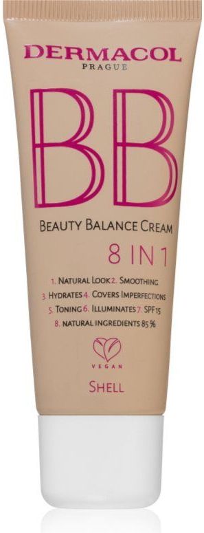 Dermacol Beauty Balance BB Crème met Hydraterende werking SPF 15 N.3 Shell 30 ml