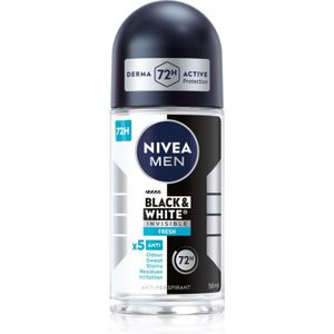 Nivea Men Invisible Black & White Antitranspirant Roller 50 ml