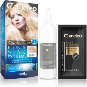 Delia Cosmetics Cameleo Blonde Star Extreme Verlichtende Poeder met Keratine 25 gr