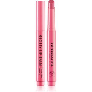 Dermacol Beauty Stick Glossy Lip Balm Verzorgende Lipgloss met Verkoelende Werking geuren 04 Lychee 2.2 g